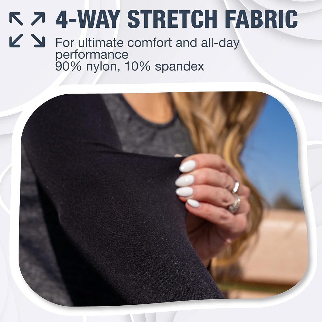 SportsTrail Cooling Arm Sleeves for Men & Women – Breathable, UV Sun Protection, Sports Arm Sleeves for Women, Men & Youth