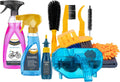 focopot Bike Cleaning Kit with Bike Cleaner(25 oz),Scrubber,Degreaser,Lube