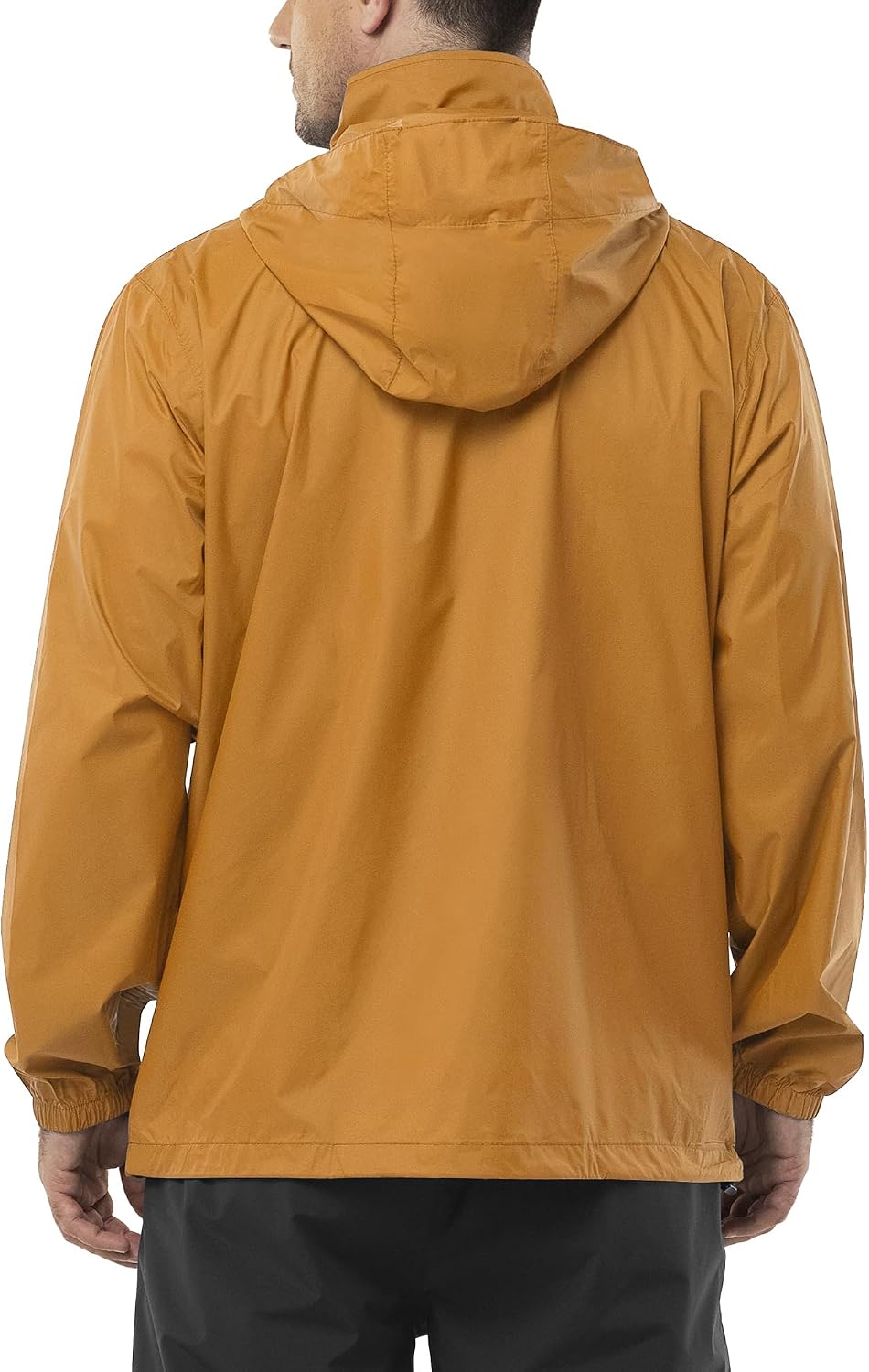 Outdoor Ventures Men's Rain Jacket Waterproof Lightweight Packable Raincoat