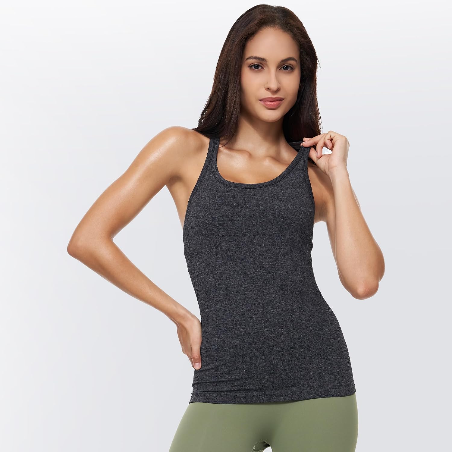 sphinx cat Yoga Racerback Tank Top for Women with Built in Bra,Women's Padded Sports Bra Fitness Workout Running Shirts