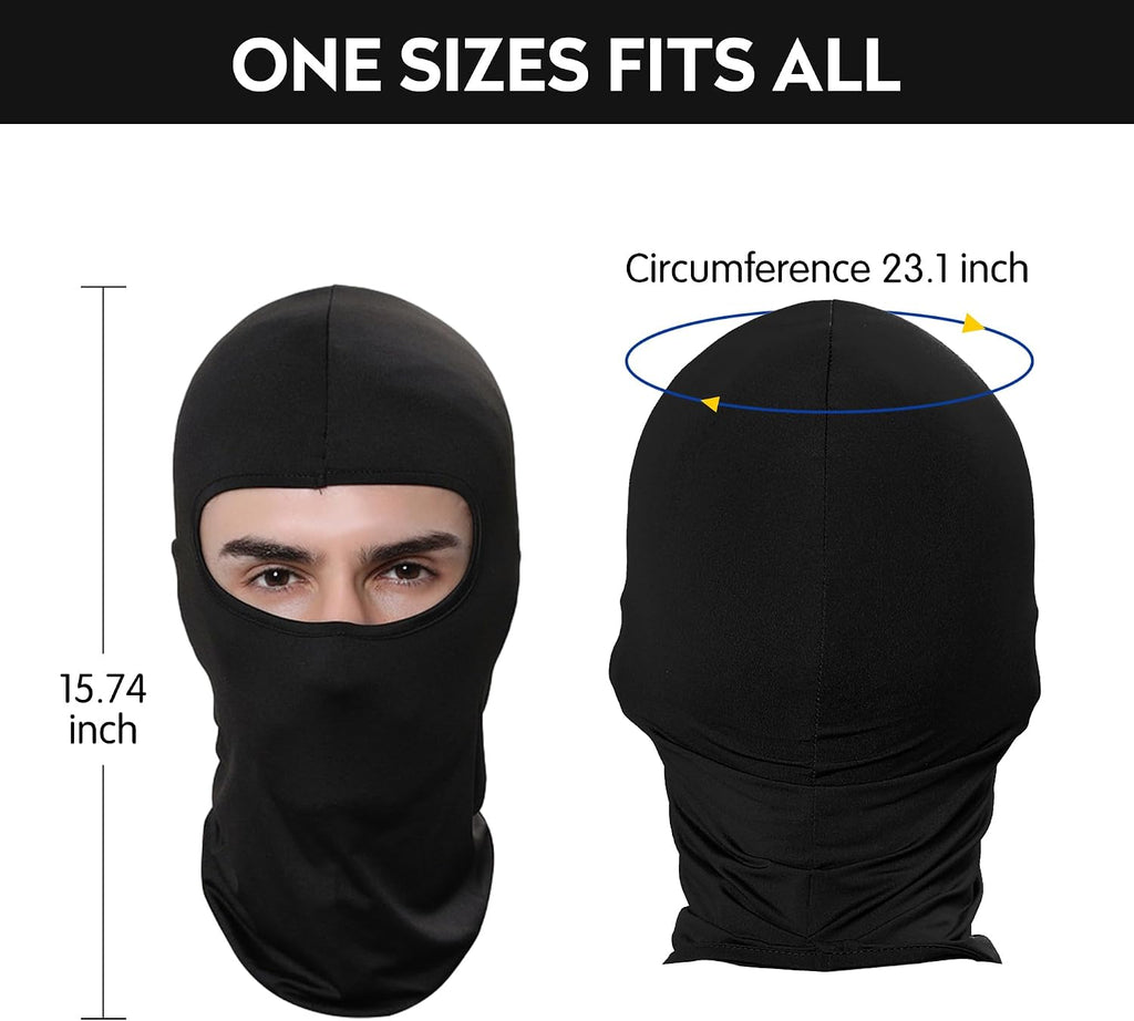 Pukavt 2-6 Pack Ski Mask Balaclava Shiesty for Men Women