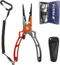 Pristis UTA II Fishing Pliers, Multi-Function Split Ring Hook Remover Gear