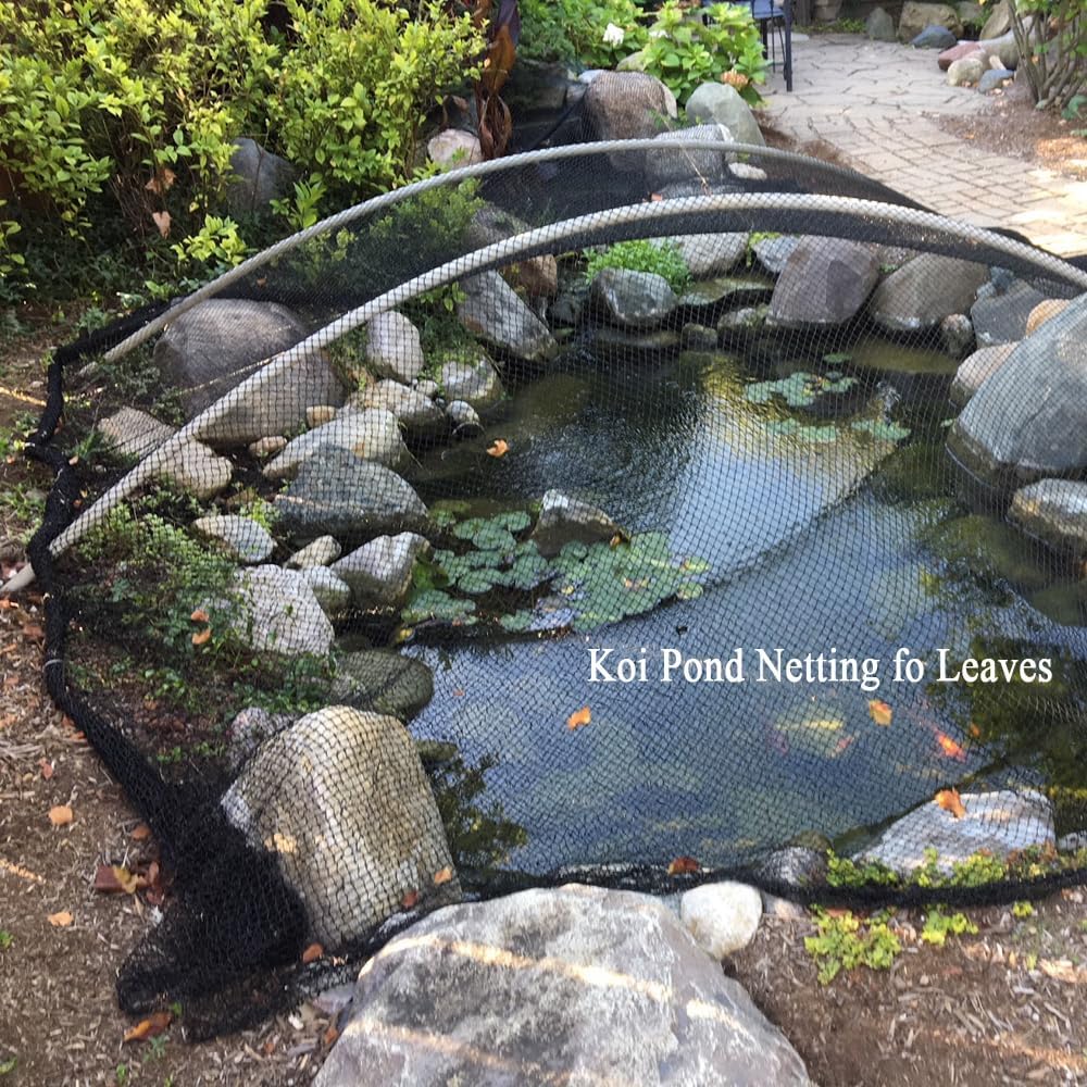 Bird Netting 7.5x100 Ft, 1/2 in Mesh Heavy Duty Garden Netting
