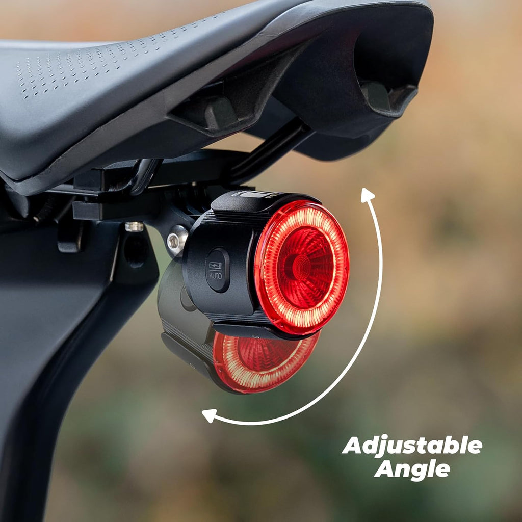 ROCKBROS Smart Bike Tail Light Brake Sensor Rear Light Type-C Battery