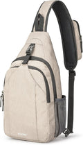 G4Free Sling Bag for Men Women, RFID Blocking Crossbody Bag, Daily, Travel