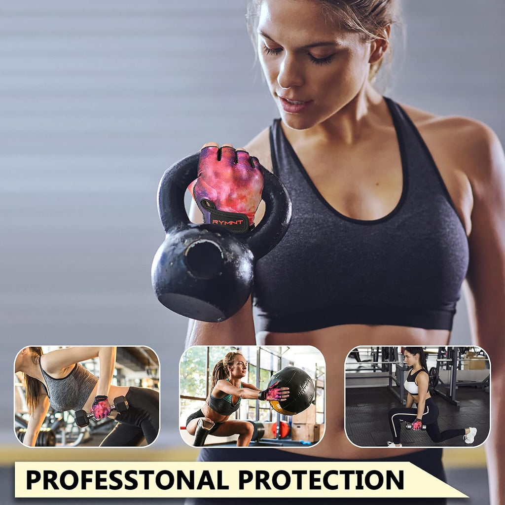 Workout Gloves for Women Men, Weight Lifting Gloves Padded, Full Palm Grip
