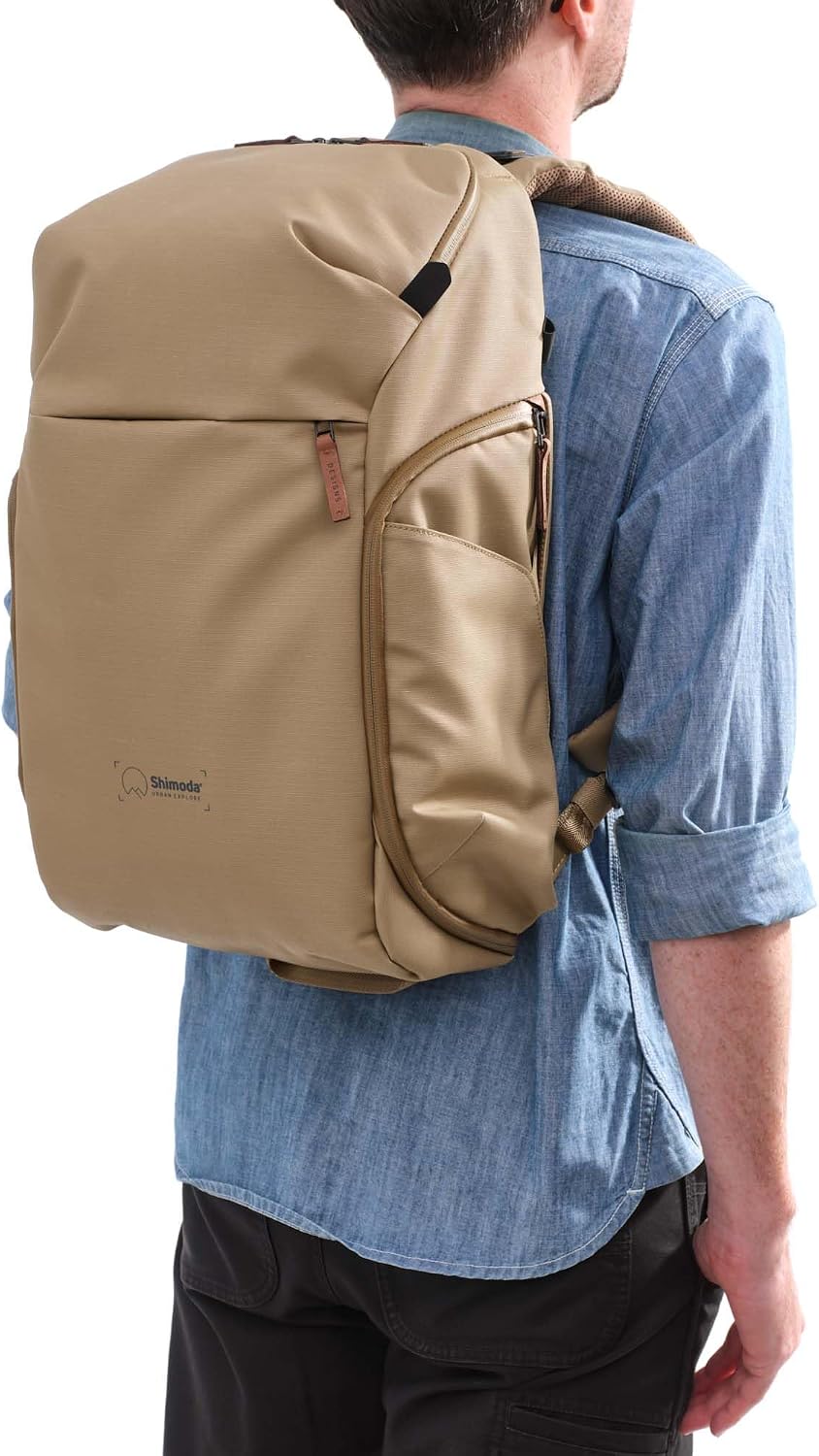 Shimoda Urban Explore 25, Compact Everyday Outdoor Photography Travel Backpack, Carry-On Compatible, 16-inch Laptop Sleeve, Anti-Theft Camera Access, Removable Camera Insert Included, Boa