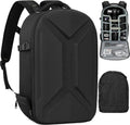TORIBIO Large Hardshell Camera Backpack DSLR/SLR/Mirrorless Photography Bag