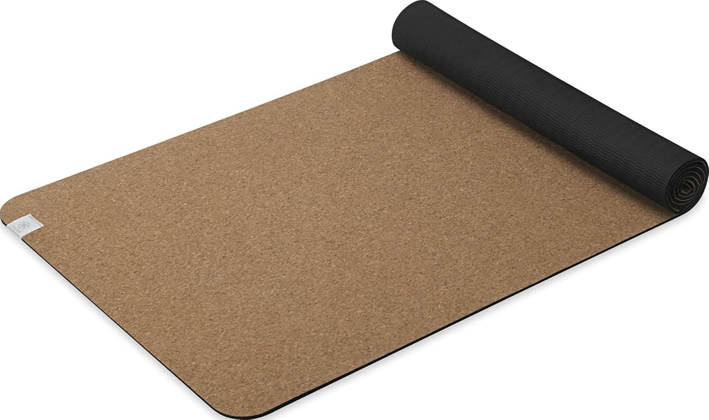 Gaiam Yoga Mat - Premium 5mm Solid Thick Non Slip Exercise & Fitness Mat for All Types of Yoga, Pilates & Floor Workouts (68" x 24" x 5mm)