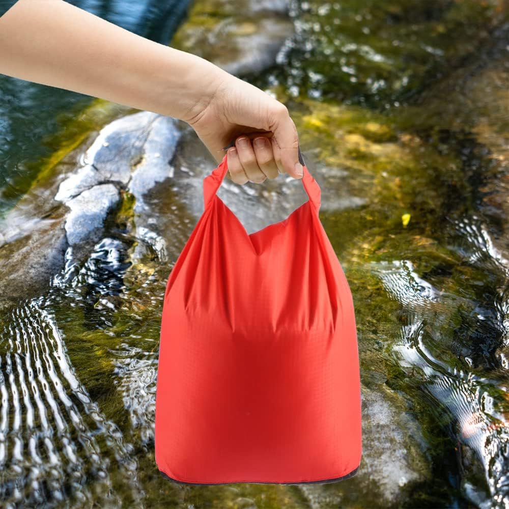 Pimoys 5 Pack Waterproof Dry Sacks, Lightweight Outdoor Dry Bags 20L /12L / 10L/ 6L/ 3.5L Ultimate Dry Bags for Kayaking Camping Rafting Boating