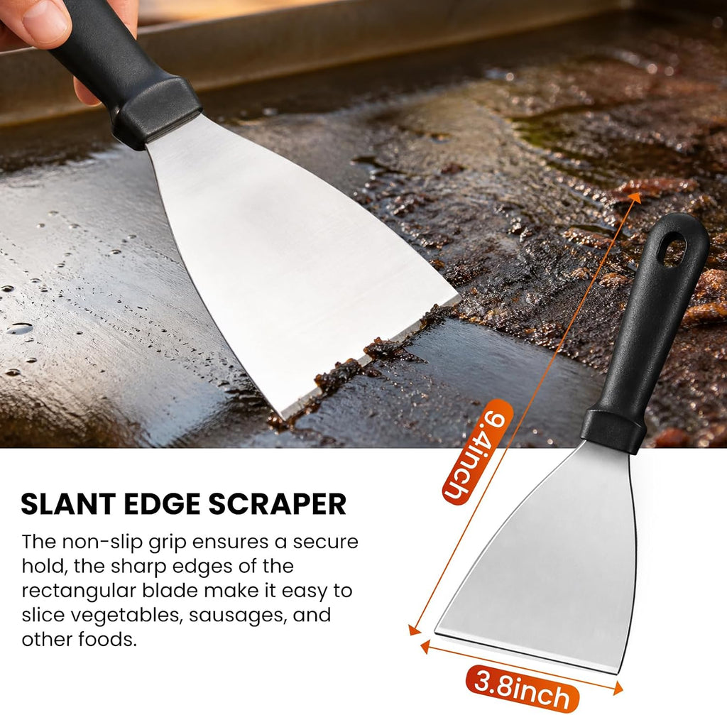 Griddle Accessories Kit for Blackstone and Camp Chef, Flat Top Grill