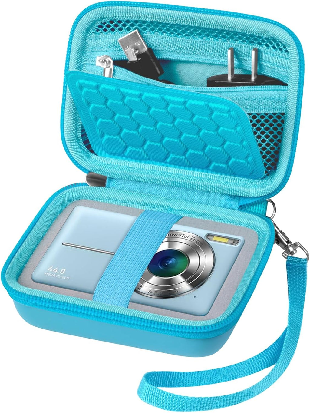 Comecase Digital Camera Case for Kodak PIXPRO FZ45 FZ55, Grass Green