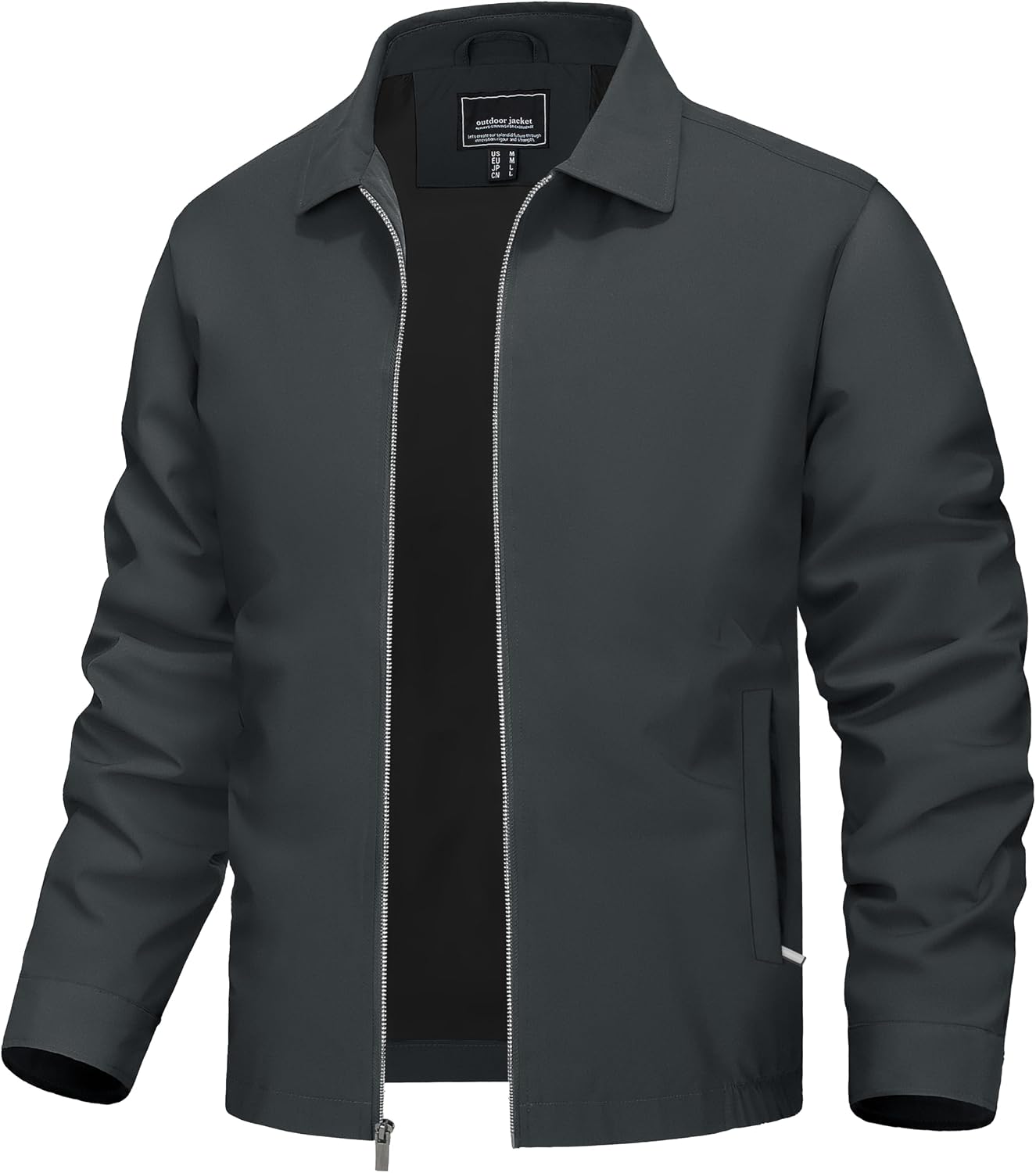 TACVASEN Men's Lightweight Jacket Fall Water-repellent Windbreaker Jackets