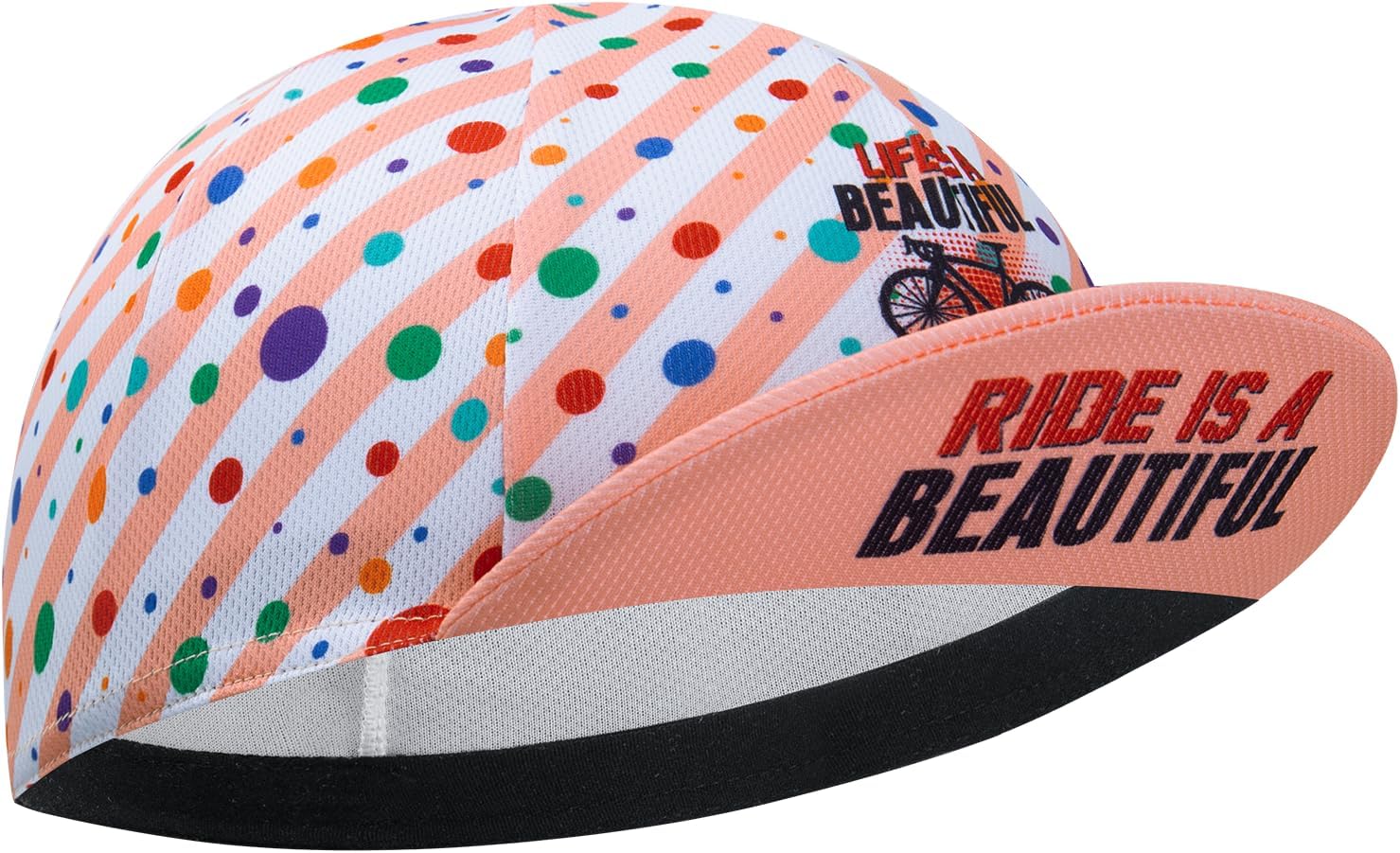 Cycling Cap for Man and Woman Cycling Hat Under Helmet-Polyester Breathable Sweat Absorbent