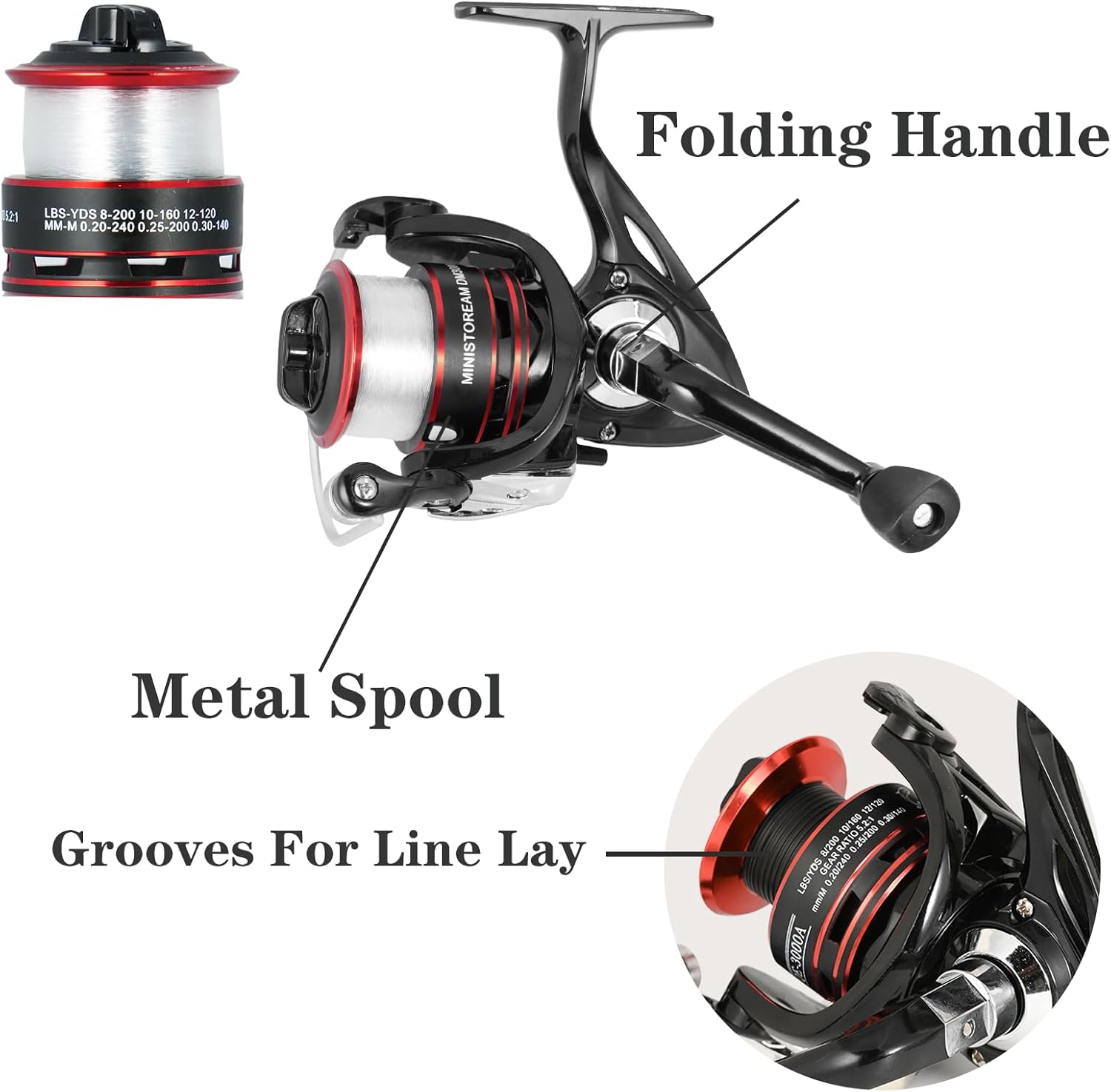 Fishing Pole Combo Set,2.1m/6.89ft 2PCS Collapsible Rods 2PCS Spinning Reels Lures Set Carrier Bag Carbon Fiber Telescopic Fishing Rods Sea Saltwater Freshwater Kit Fishing Rod Reel Combos