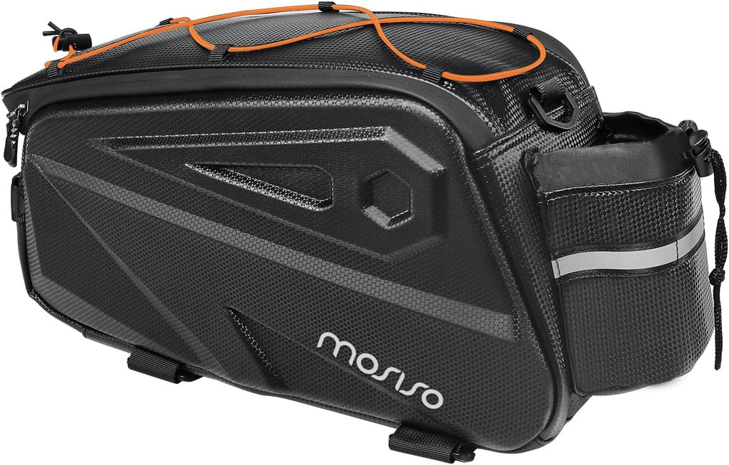 MOSISO Bike Rack Bag, Waterproof Bike Rear Rack Handbag Bicycle Trunk Bag