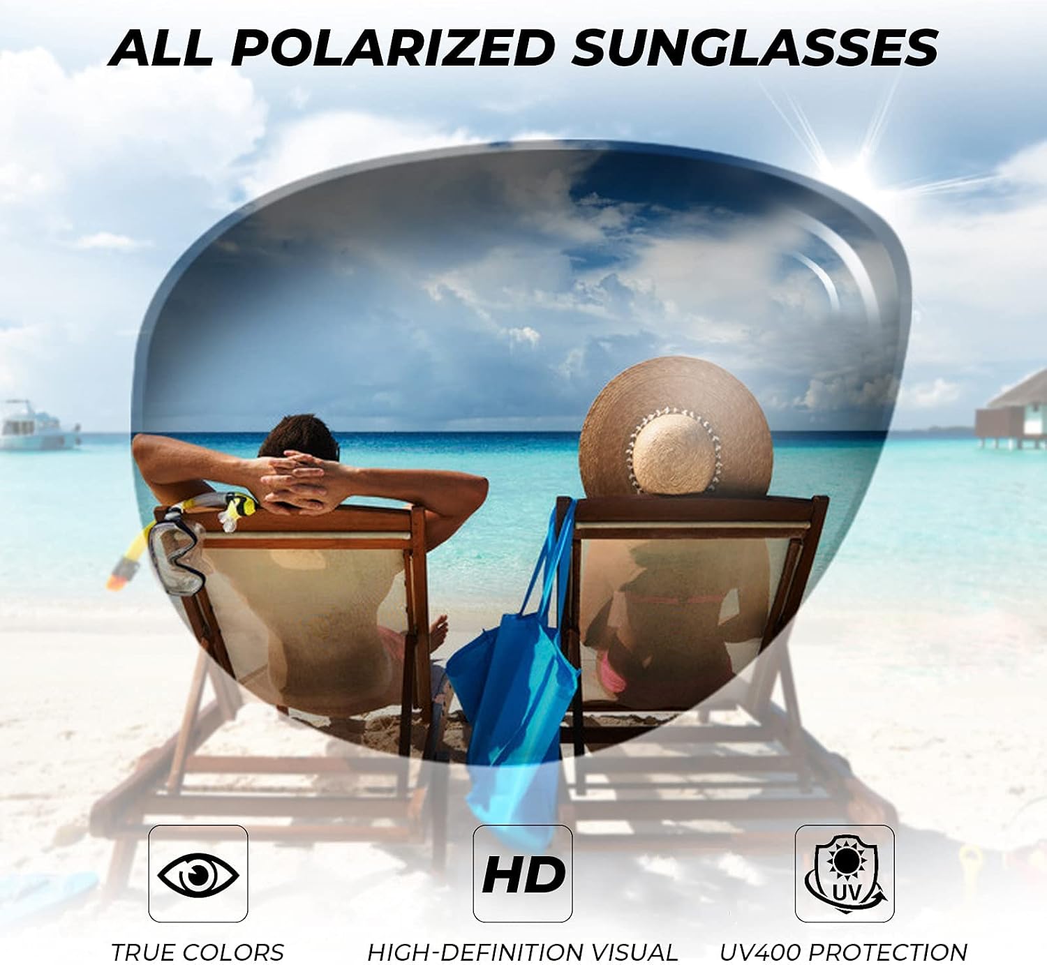 CARFIA Polarized Sunglasses Men Womens UV Protection,TR90 Lightweight Frame Sports Life Style Outdoor Running Sun Glasses