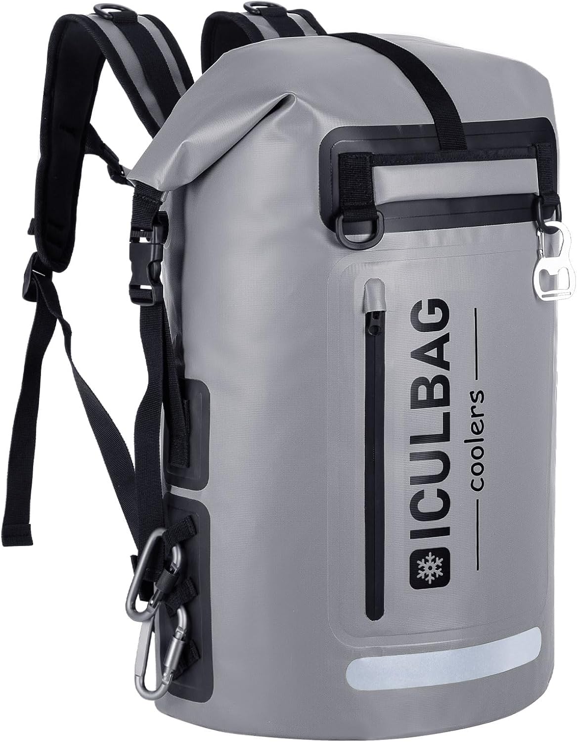 48cans Large Cooler Backpack Insulated Waterproof for Men Women Insulated Backpack Cooler Leak Proof Waterproof for 12 Hours Cooling for Camping Picnic Hiking Beach Travel Kayaking