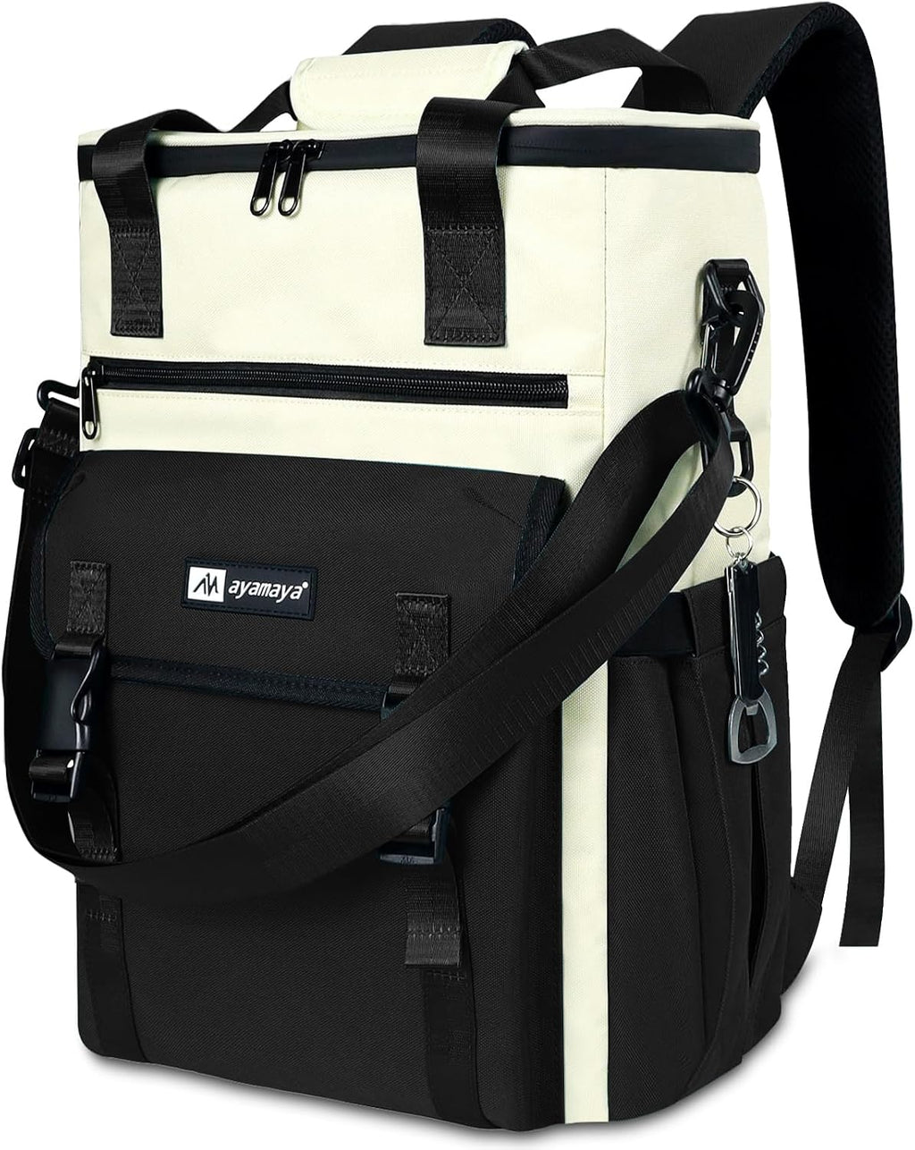 AYAMAYA Backpack Cooler for Women, Stylish 35 Cans Leakproof Camping Cooler