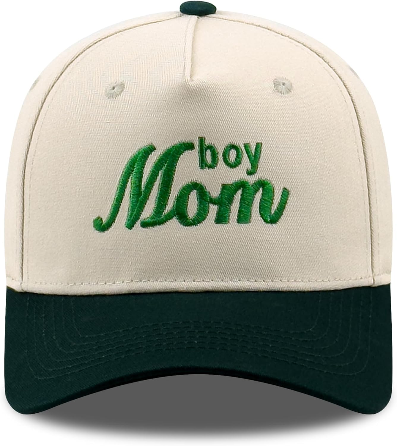 Embroidered Boy Girl Dad Mom Two-Tone Baseball Cap, Classic Dad Hat for Men Women His Her, Family Theme Gift Ideas
