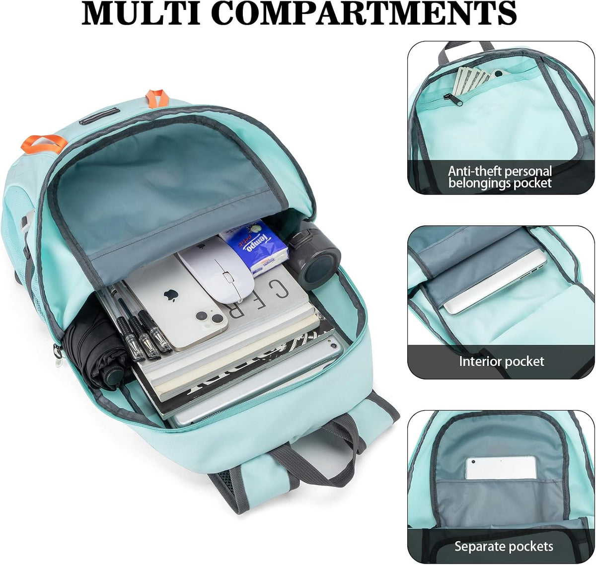 BAGPARKK 35L Ultra Lightweight Foldable Packable Hiking Backpack