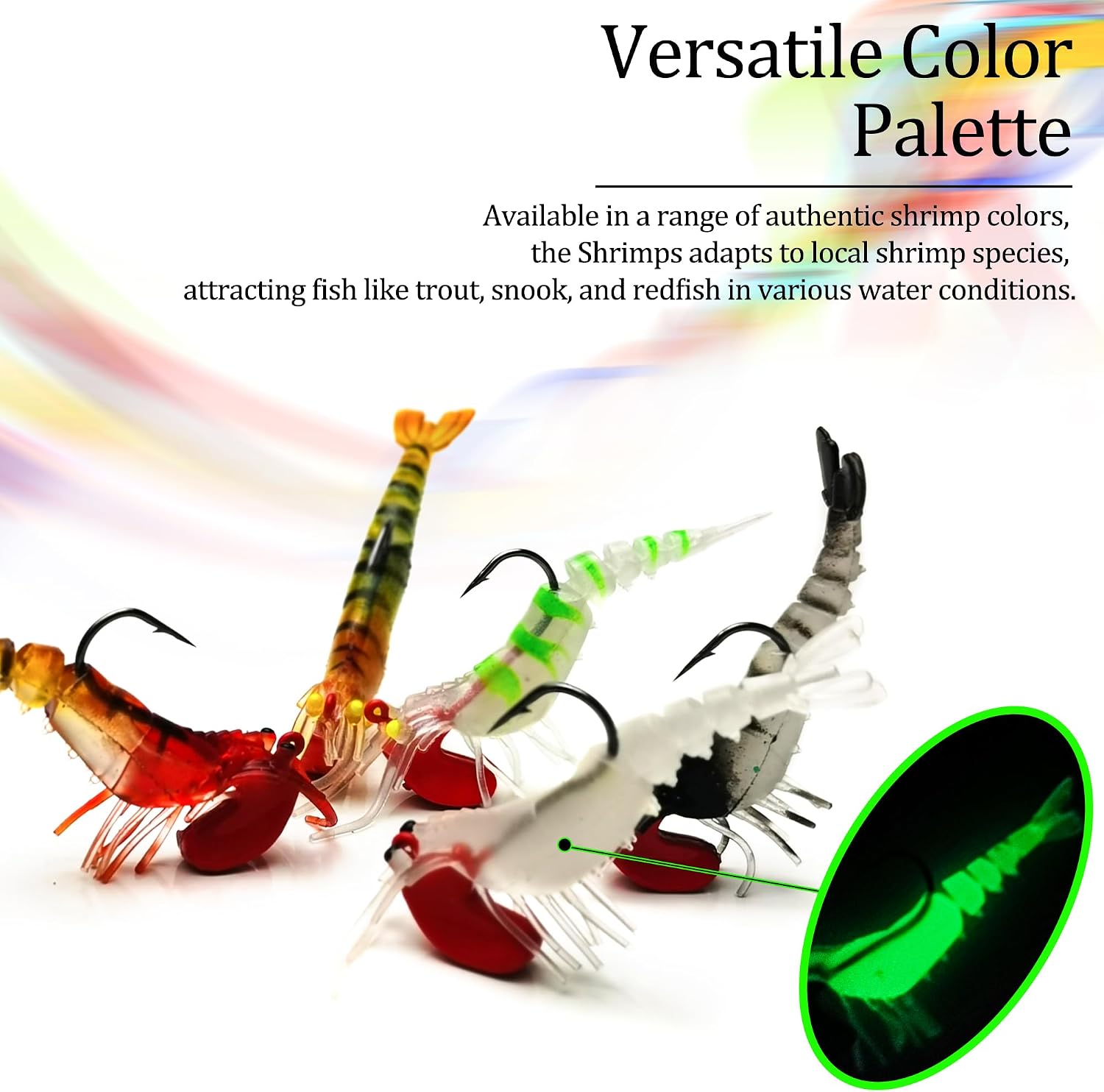 Soft Fishing Lures Paddle Tail Swim Baits for Bass Fishing