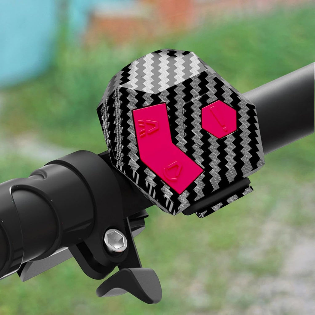 Electric Bike Bell,Bicycle Horn Easy Installation Warning Horn Theftproof Alarm for Night Cycling Accessories