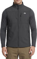 WULFUL Men's Golf Vest Windproof Lightweight Outerwear Sleeveless Jacket
