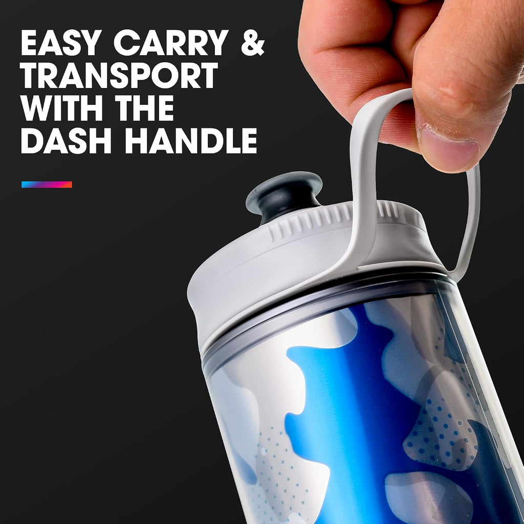 HydraPak Polar Sport Insulated Water Bottle (24oz, Pulse Blue)