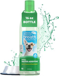TropiClean Fresh Breath Water Additive for Dogs, Dog Breath Freshener, 16oz