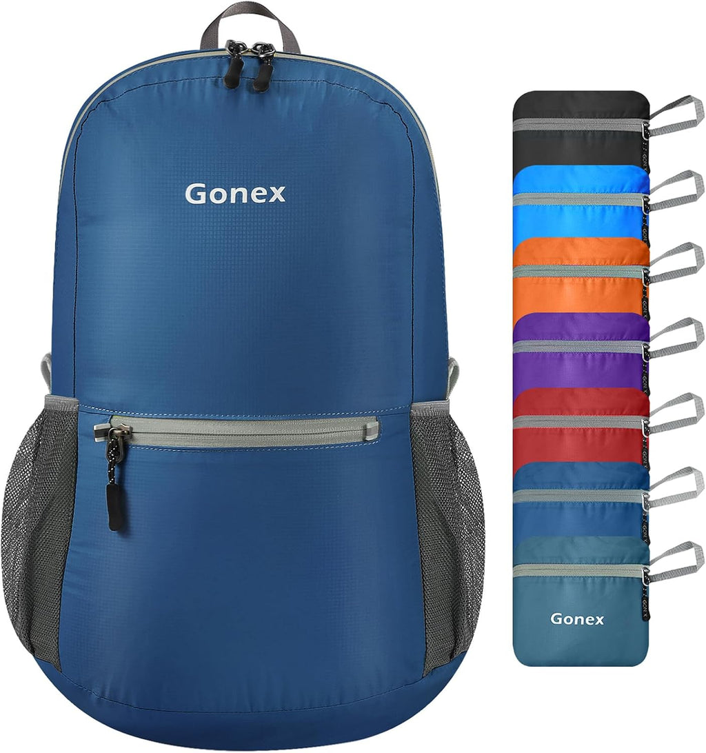 Gonex Packable Daypack Backpack 20L Lightweight Foldable Travel Bag