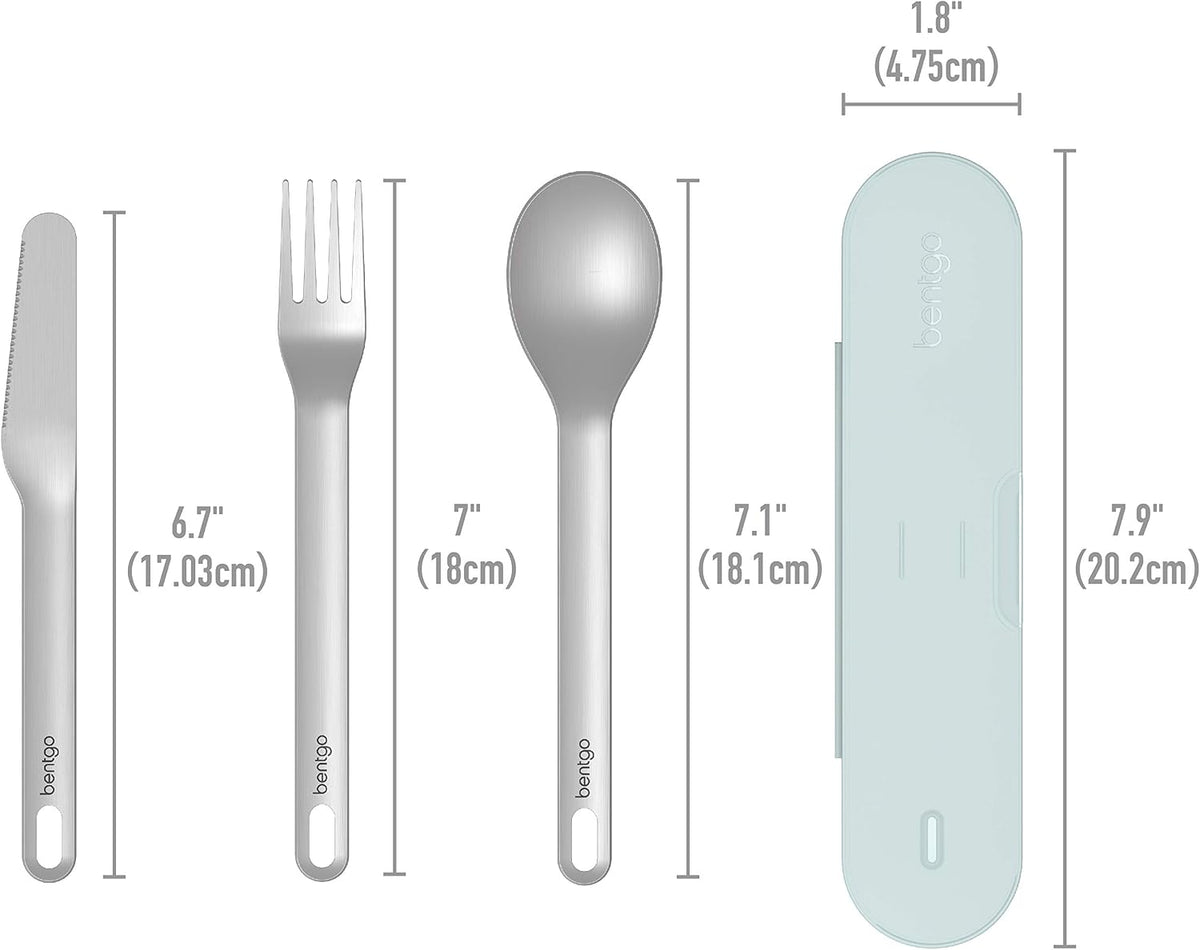 Bentgo Stainless Steel Reusable Travel Utensil Set