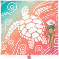 WEKAPO Beach Blanket Waterproof Sandproof Oversized Extra Large Sand Free
