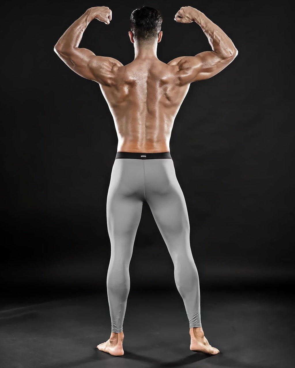 DRSKIN Men’s Compression Pants (5/4/3 Pack) Quick Dry Tights Leggings Sports Baselayer Running Gym Workout