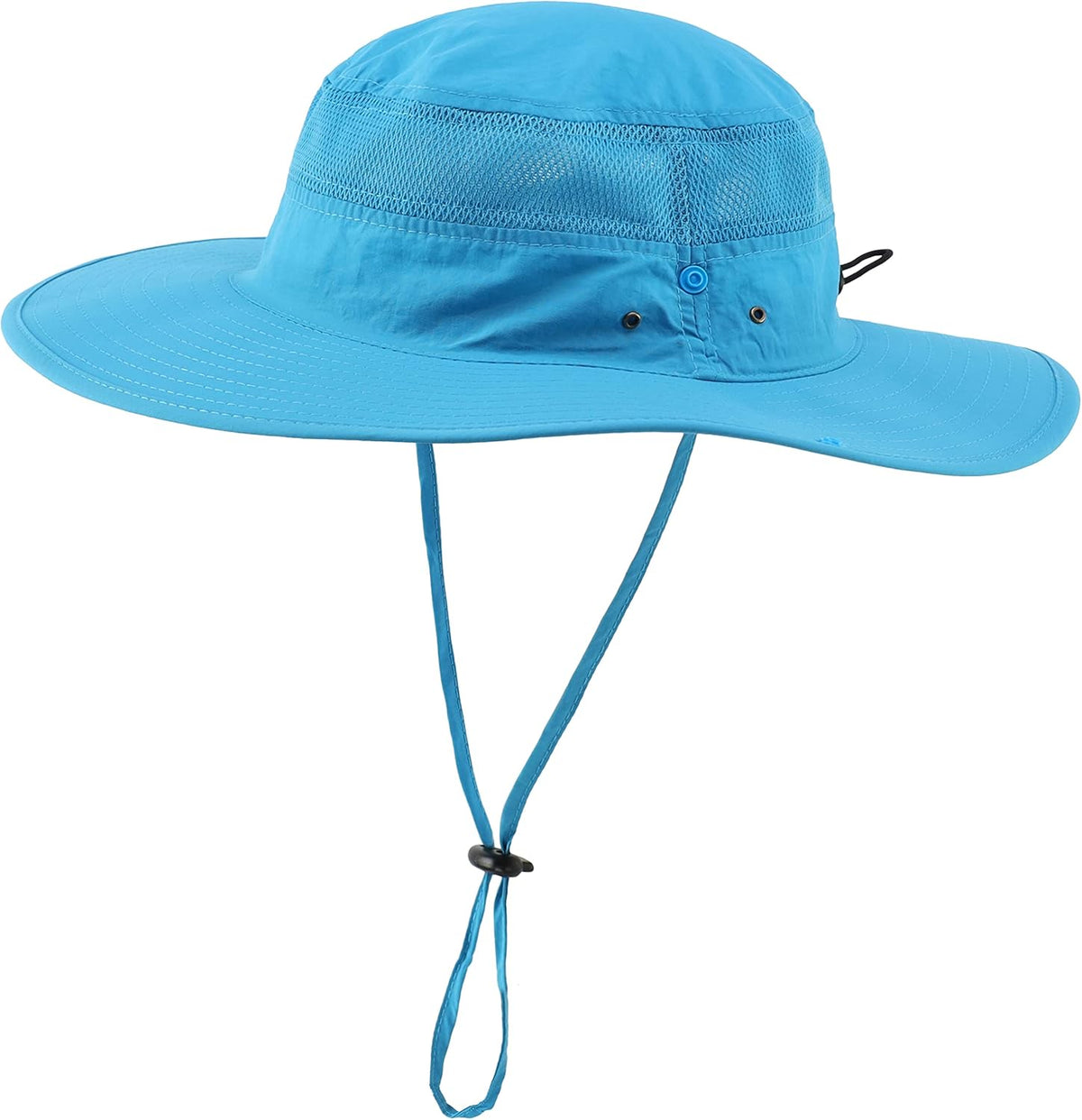 Connectyle UPF 50+ Wide Brim Sun Hat for Men Breathable Cowboy Boonie Hats Outdoor Bucket Hat for Fishing Hiking Safari