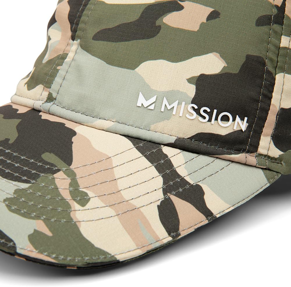MISSION Cooling Performance Hat, Unstructured Low-Profile Adjustable Fit - UPF 50 - for Running, Workouts & Outdoors