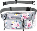 CXWMZY Fanny Packs For Women & Men, Waist Bag Hip Bum Bag Strap Extension Large Capacity Easy Carry Any Phone Passport Wallet for Outdoors Workout Traveling Casual Running Hiking Cycling Dog Walking