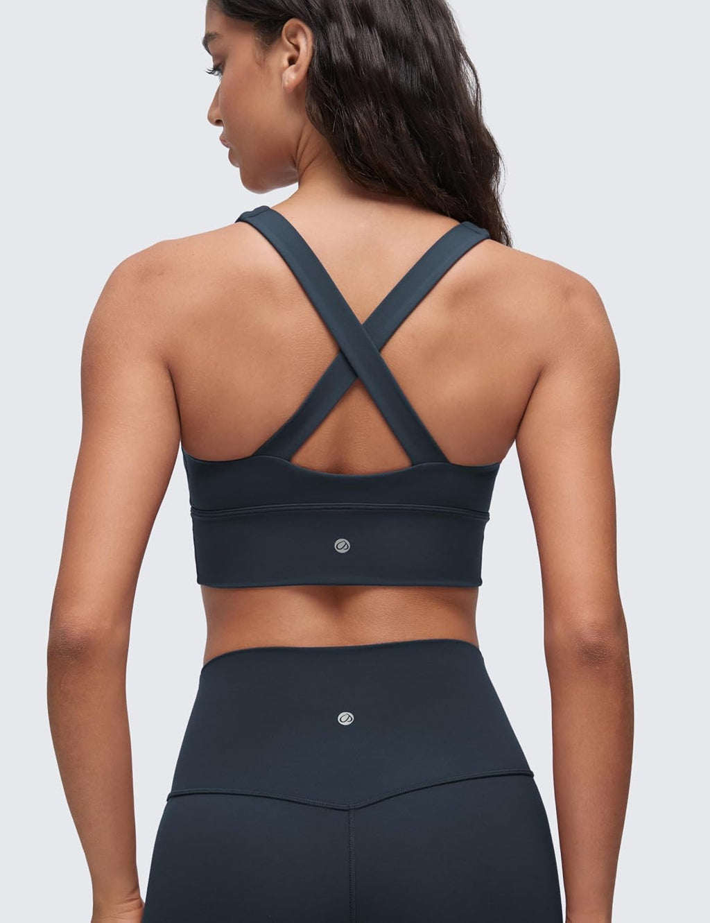 CRZ YOGA Butterluxe Ruched V Neck Sports Bra