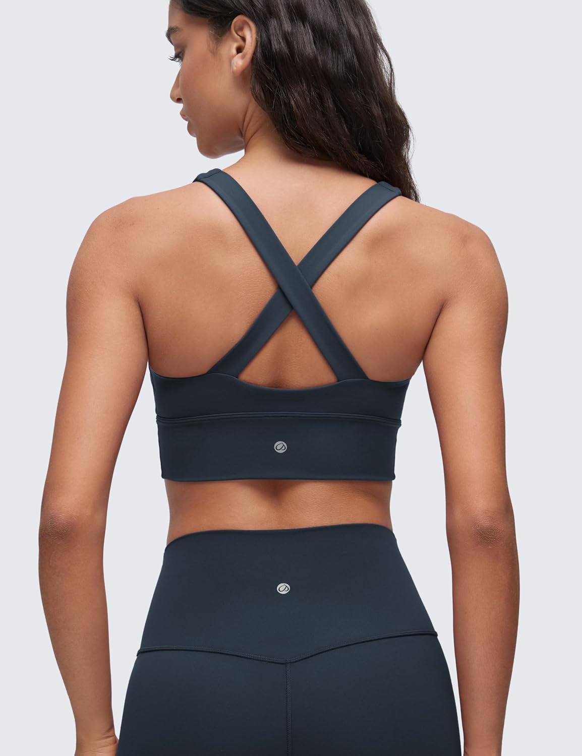 CRZ YOGA Butterluxe Ruched V Neck Sports Bra