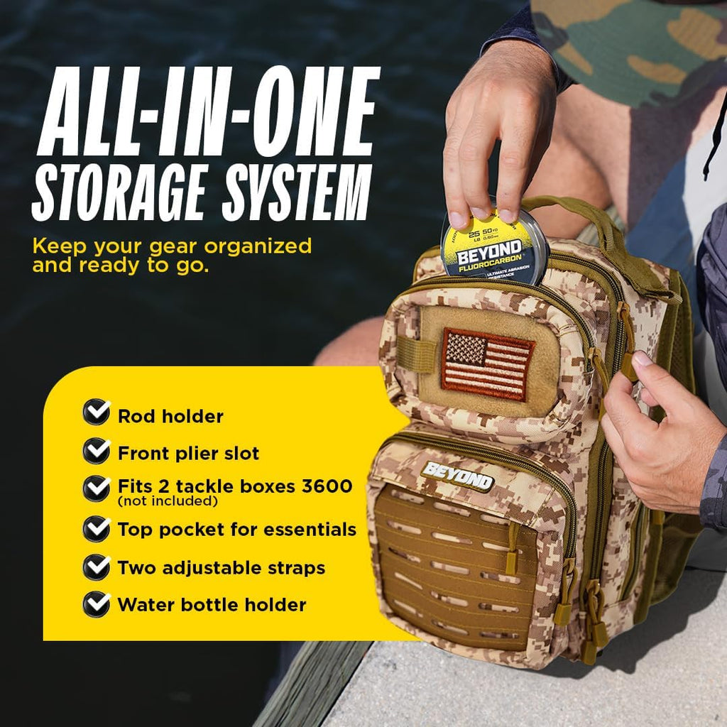 Beyond Voyager Tackle Bag Bundle without & with 2 3600 Tackle Box