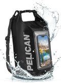 Pelican Marine IP68 Waterproof Dry Bag 5L with Phone Pouch/Case - Black