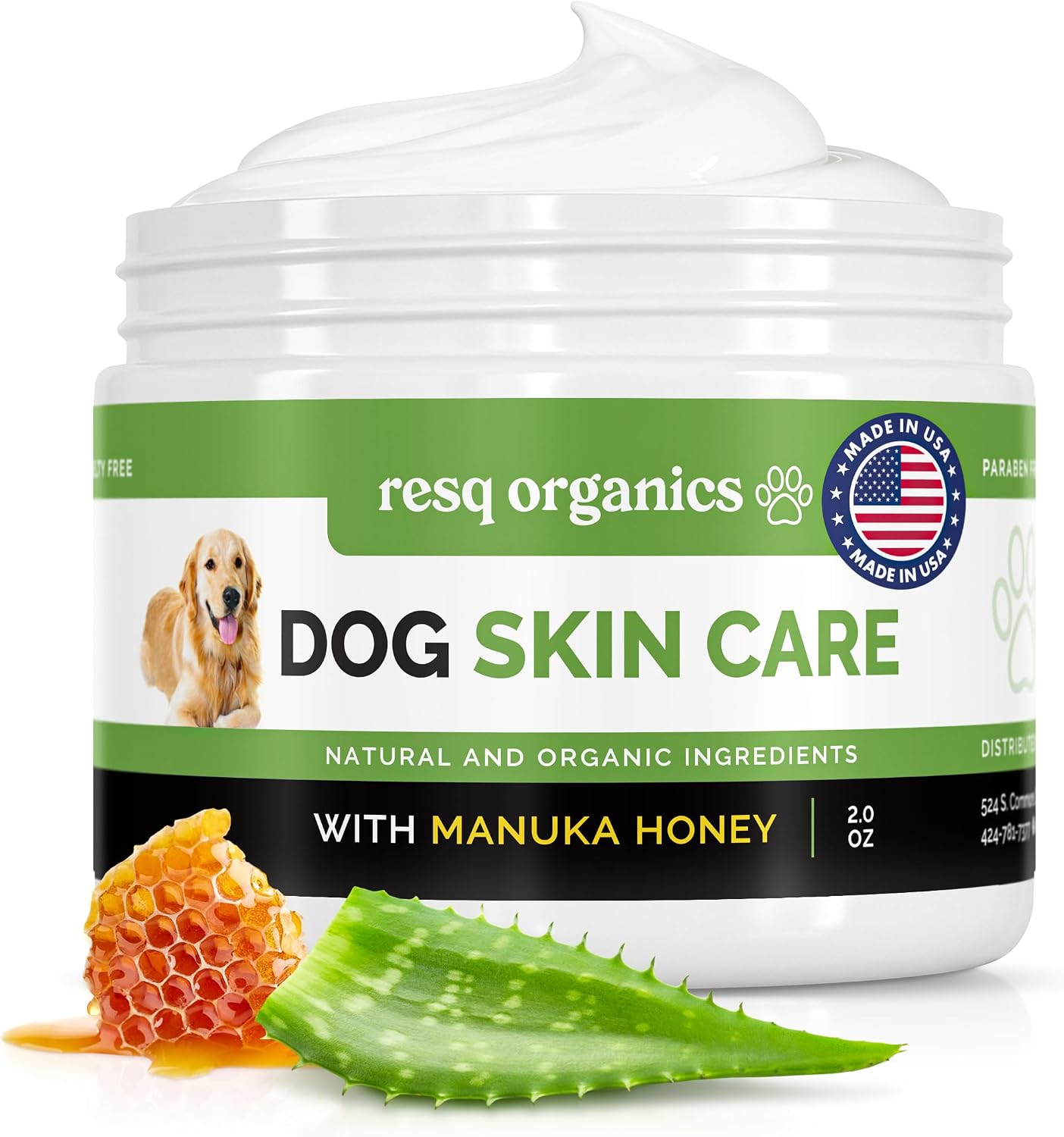 Hot Spot Treatment for Dogs - Pet Wound Care, Healing Ointment (4 Oz.)