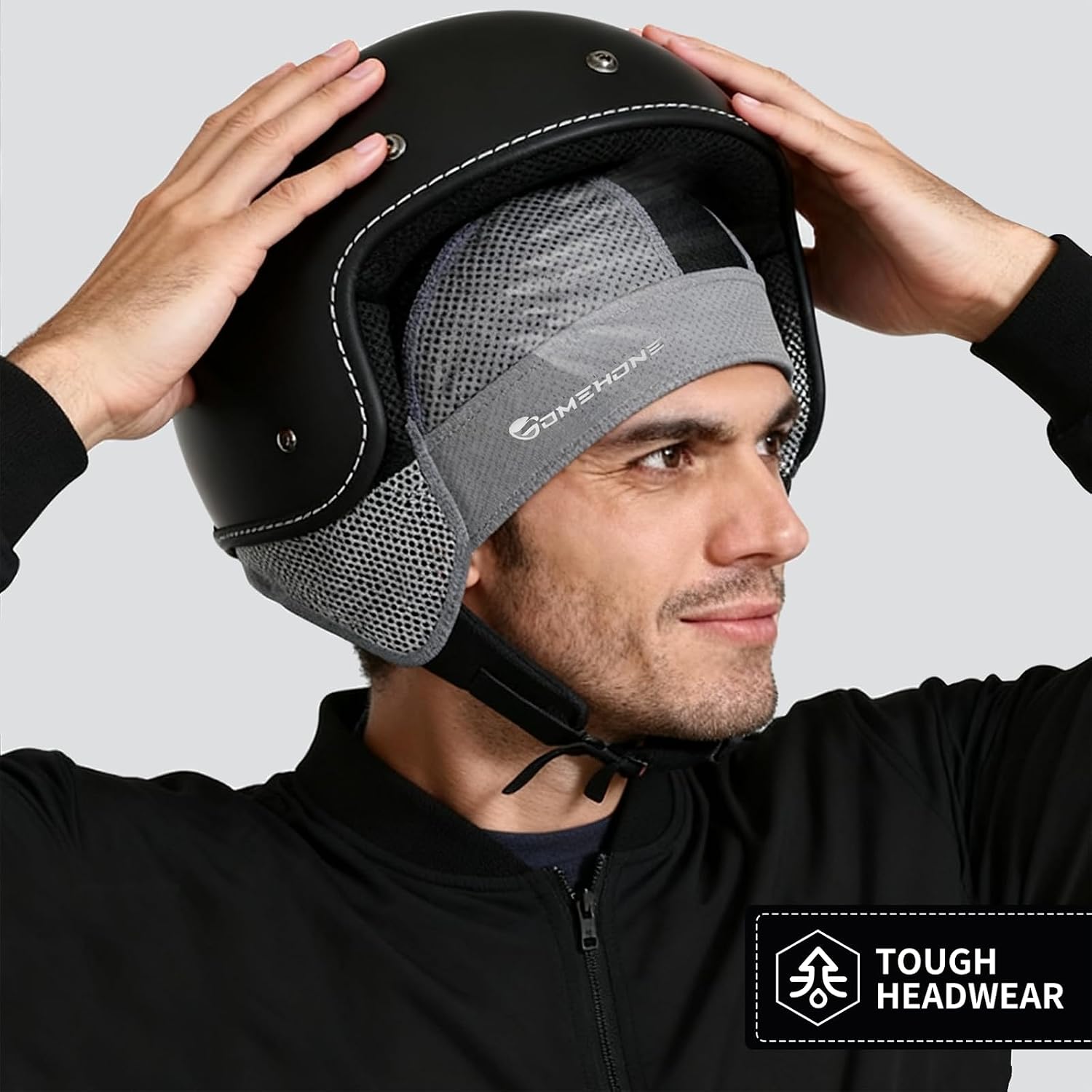 Men's Breathable Cycling Bandanas Outdoor Sweat-wicking Cycling Caps Motorcycle Helmet Liners
