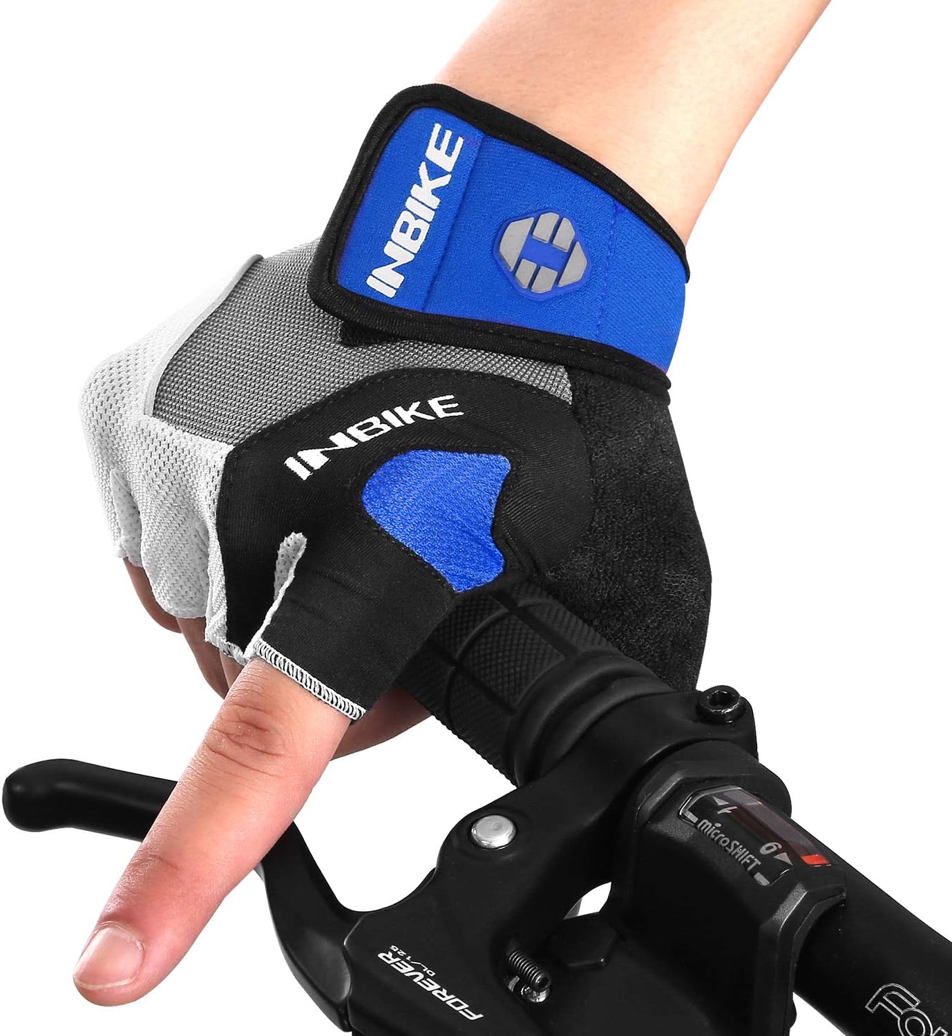 INBIKE 5mm Padded Half Finger Bike Bicycle Cycling Gloves