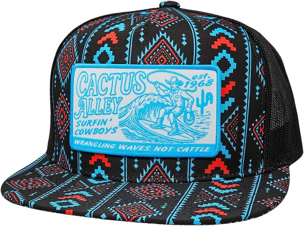 CACTUS ALLEY HAT CO. Western Lifestyle Texas Ranch Rodeo Inspired Adjustable Snapback Patch Hat