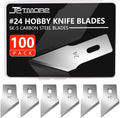 JETMORE 100 Pack Exacto Knife Blades #24, Craft Knife Blades Hobby & Craft