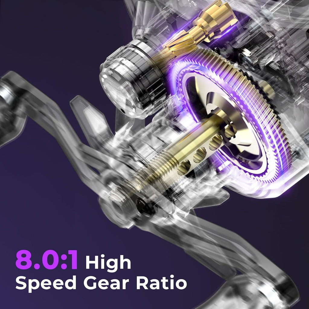 KastKing Royale Legend Pro Baitcasting Fishing Reels with 8.0:1 Gear Ratio