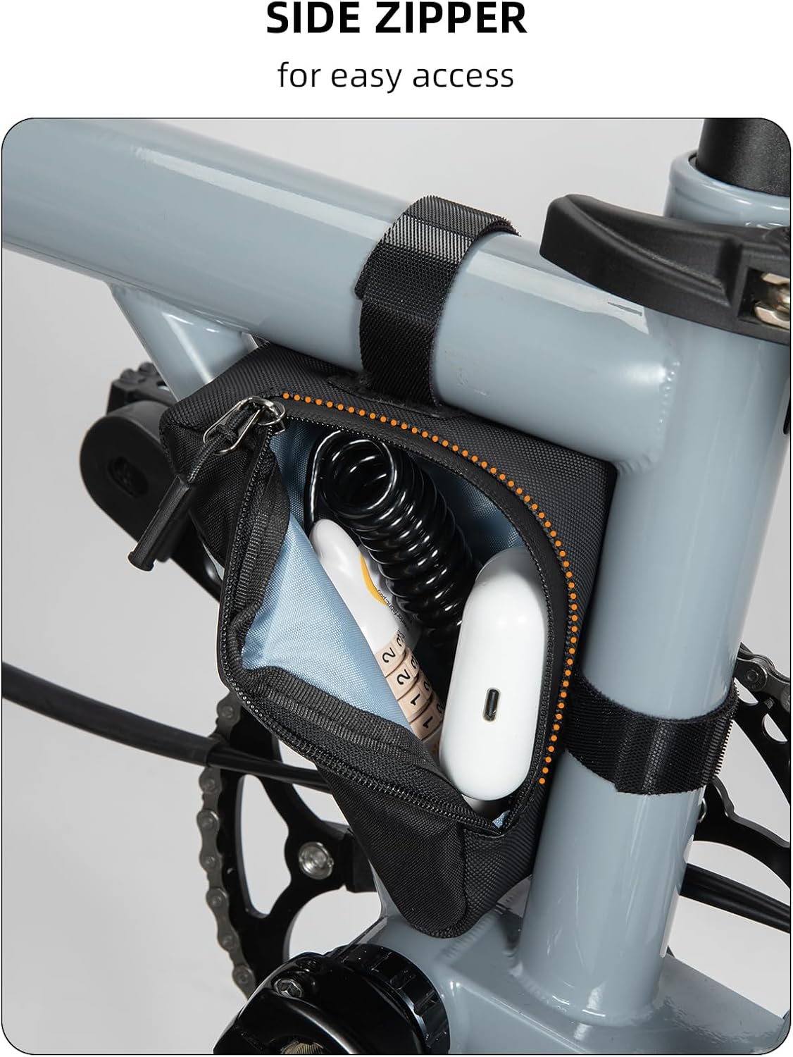 ROCKBROS Bike Frame Triangle Pouch Waterproof Small Bicycle Accessories