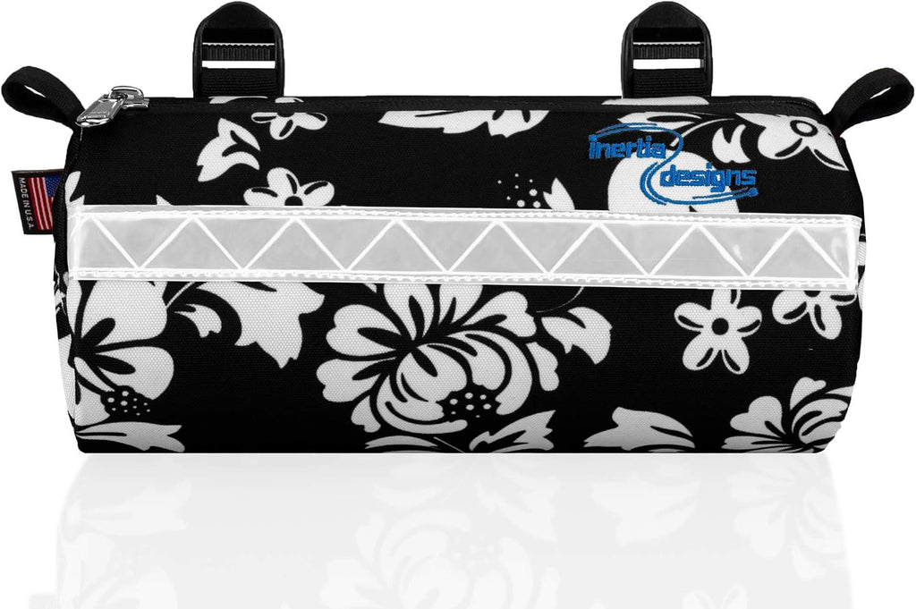 Cruiser Barrel Bag - Hibiscus Blue