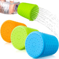 Remerry Bottle Shower Attachment for Dogs,Sky Blue, Light Green, Orange